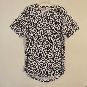 NWT FWRD Animal Print Long Top